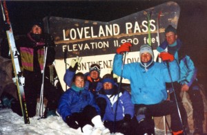One of my favorite memories of my Colorado winter was skiing Loveland Pass during a full moon.